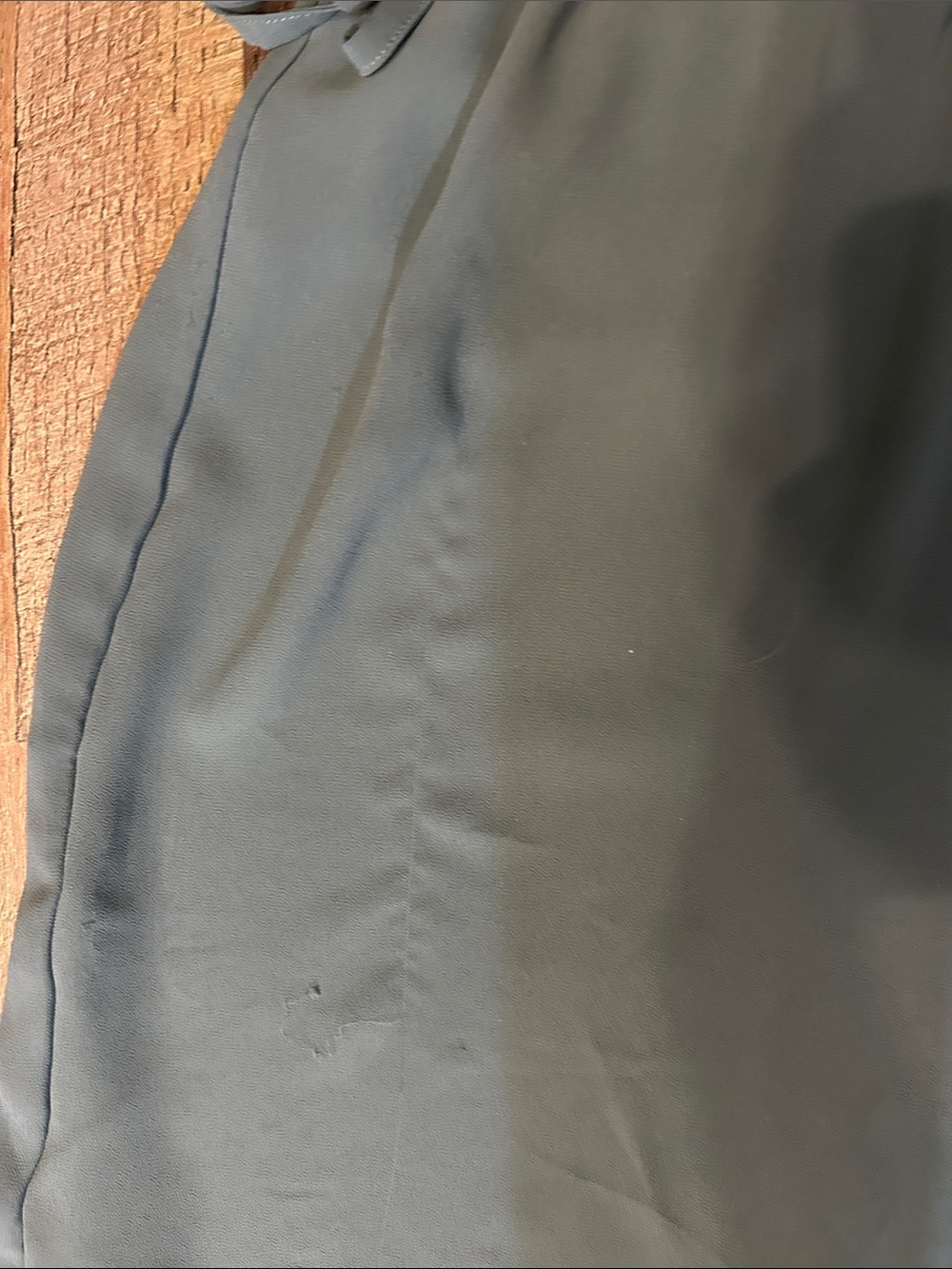 H&M Teal Cinched-Waist Short Sleeve Mini Dress - Picture 2 of 2